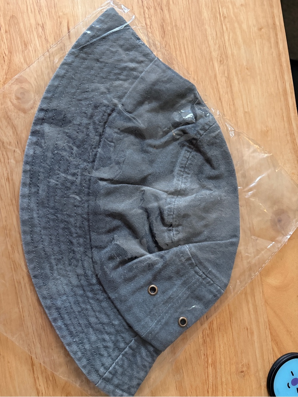 SHEIN Gray Men's Bucket Hat - Casual Outdoor Cap